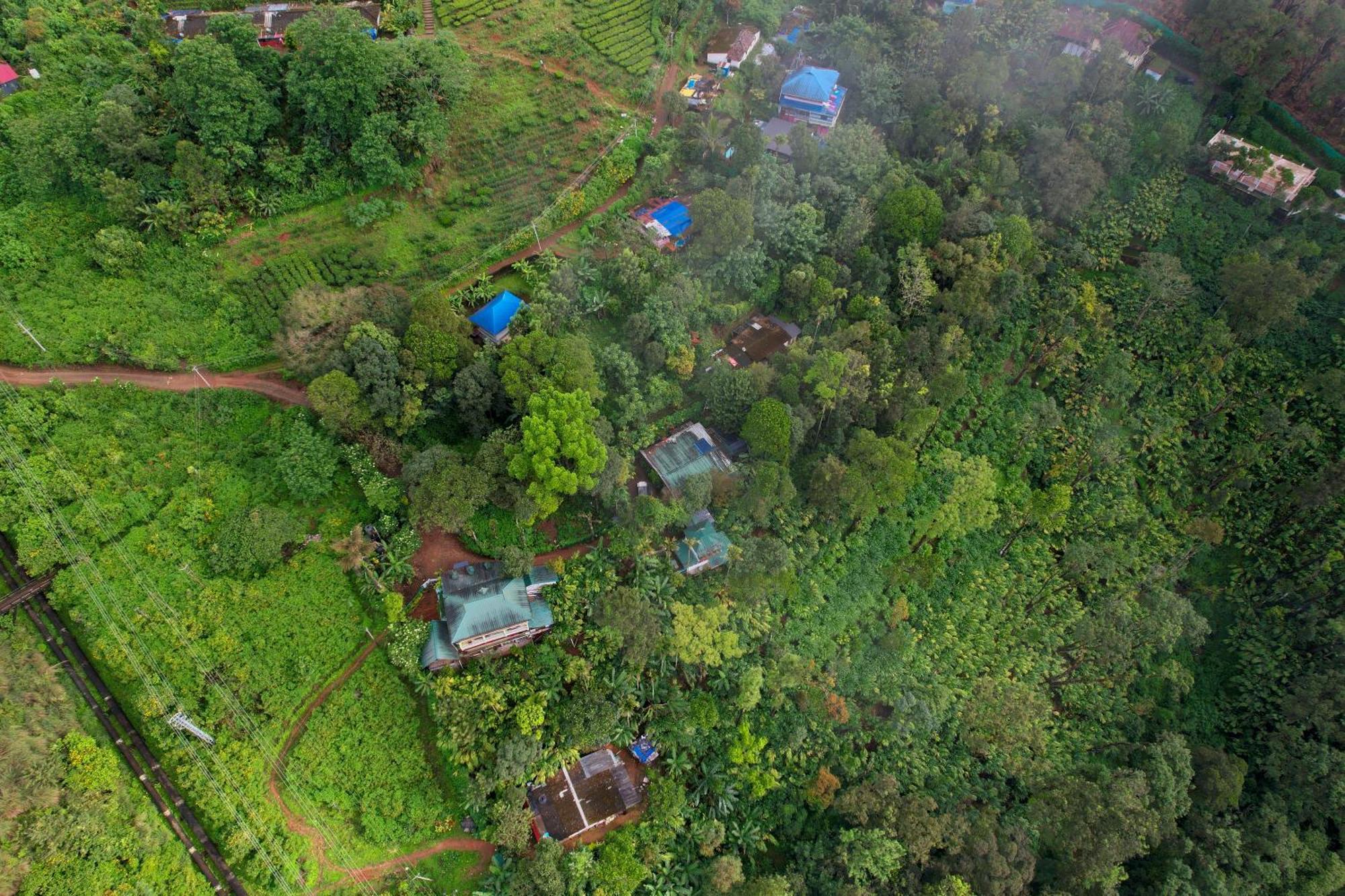 Munnar Home Stay Teadrops Plantation Villa エクステリア 写真
